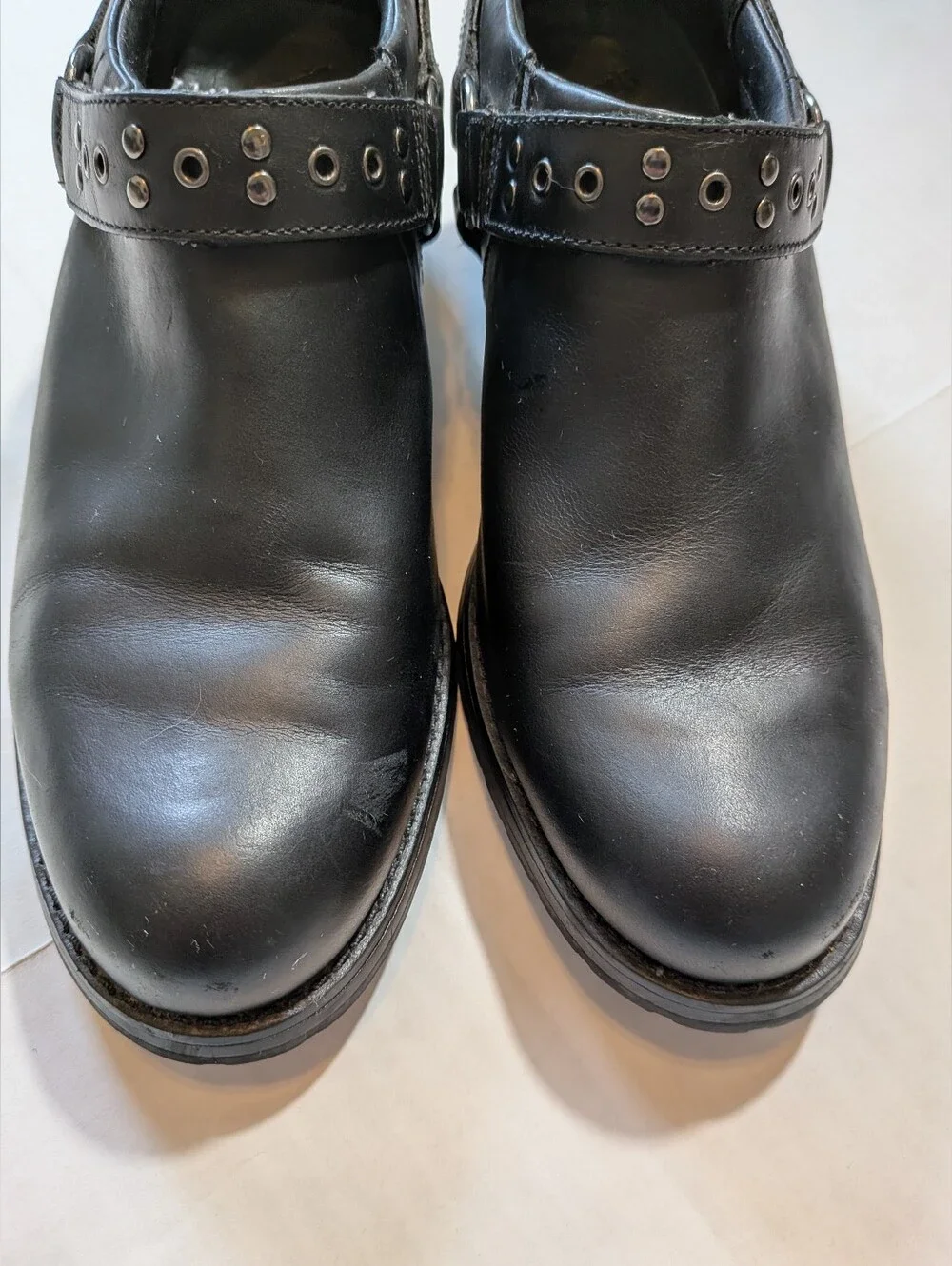 Red Wing Shoes Black Leather Booties